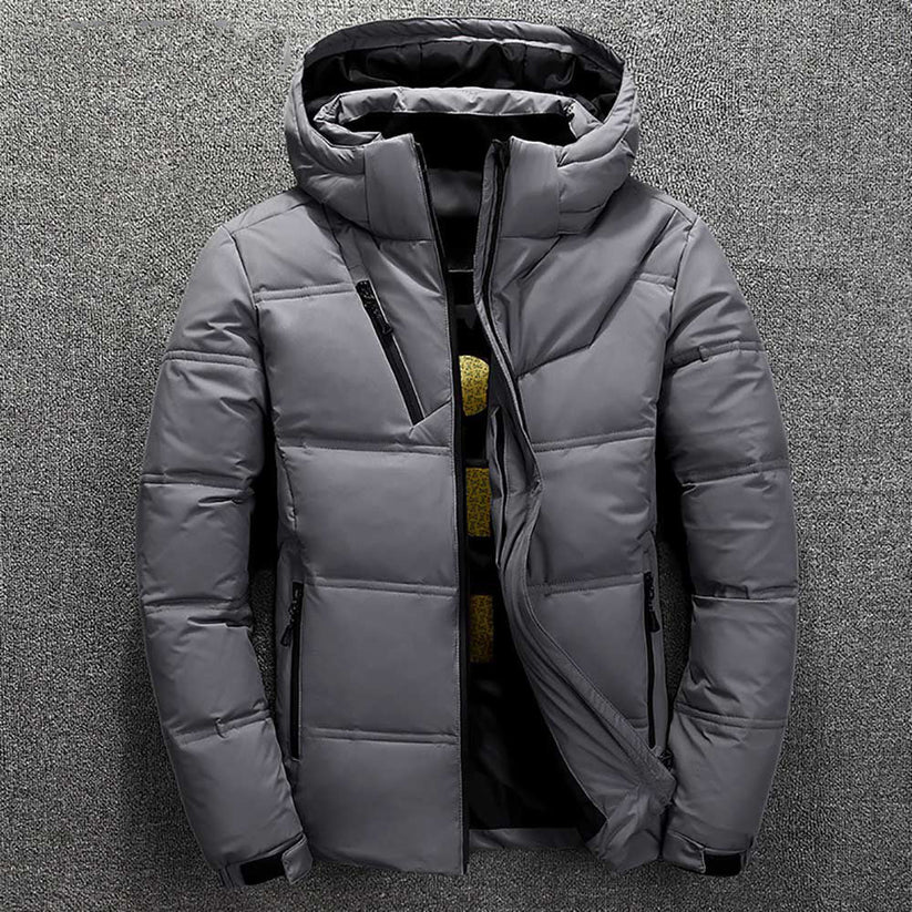 ash - wattierte winterjacke für herren