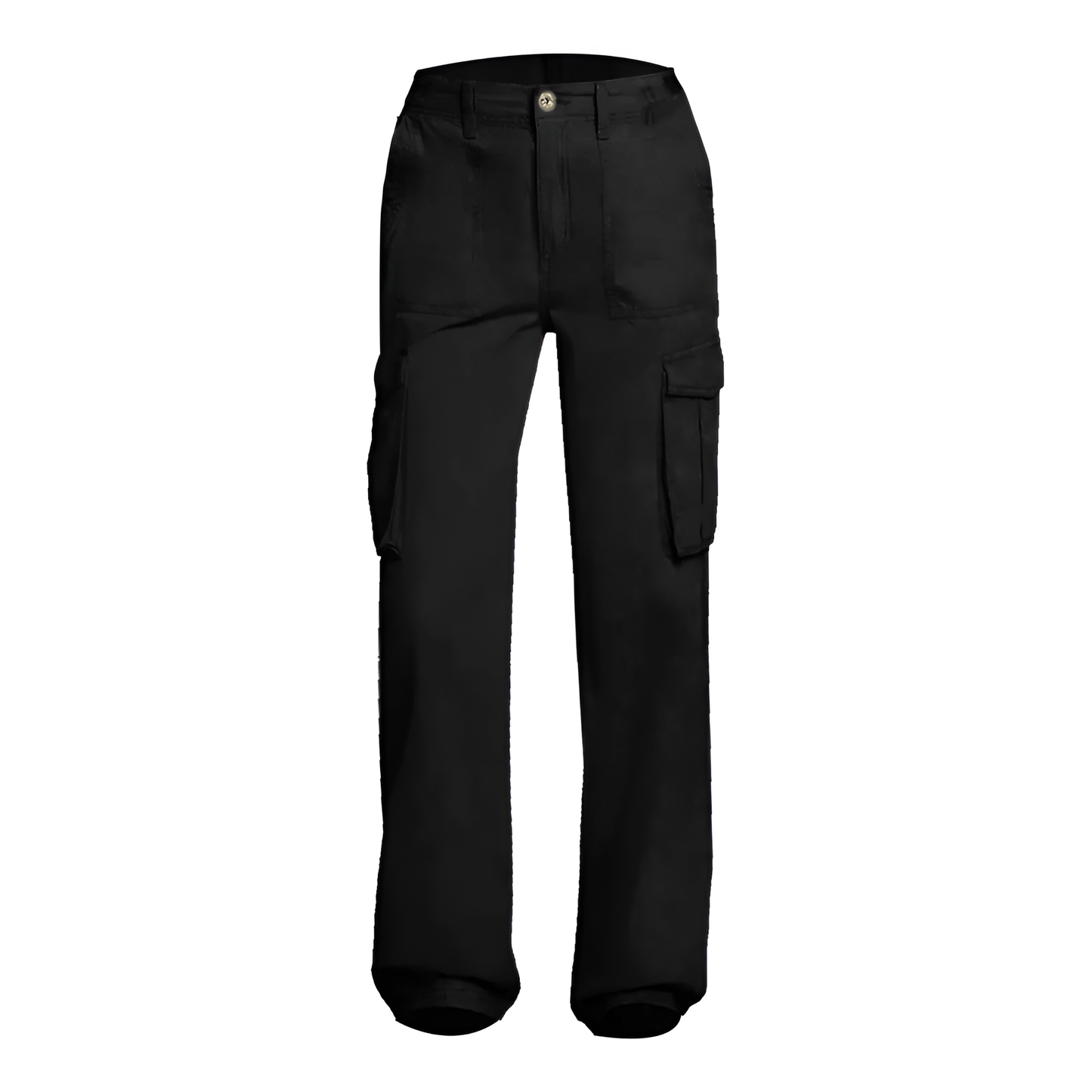 Janan | Damen Cargohose mit gerader Passform