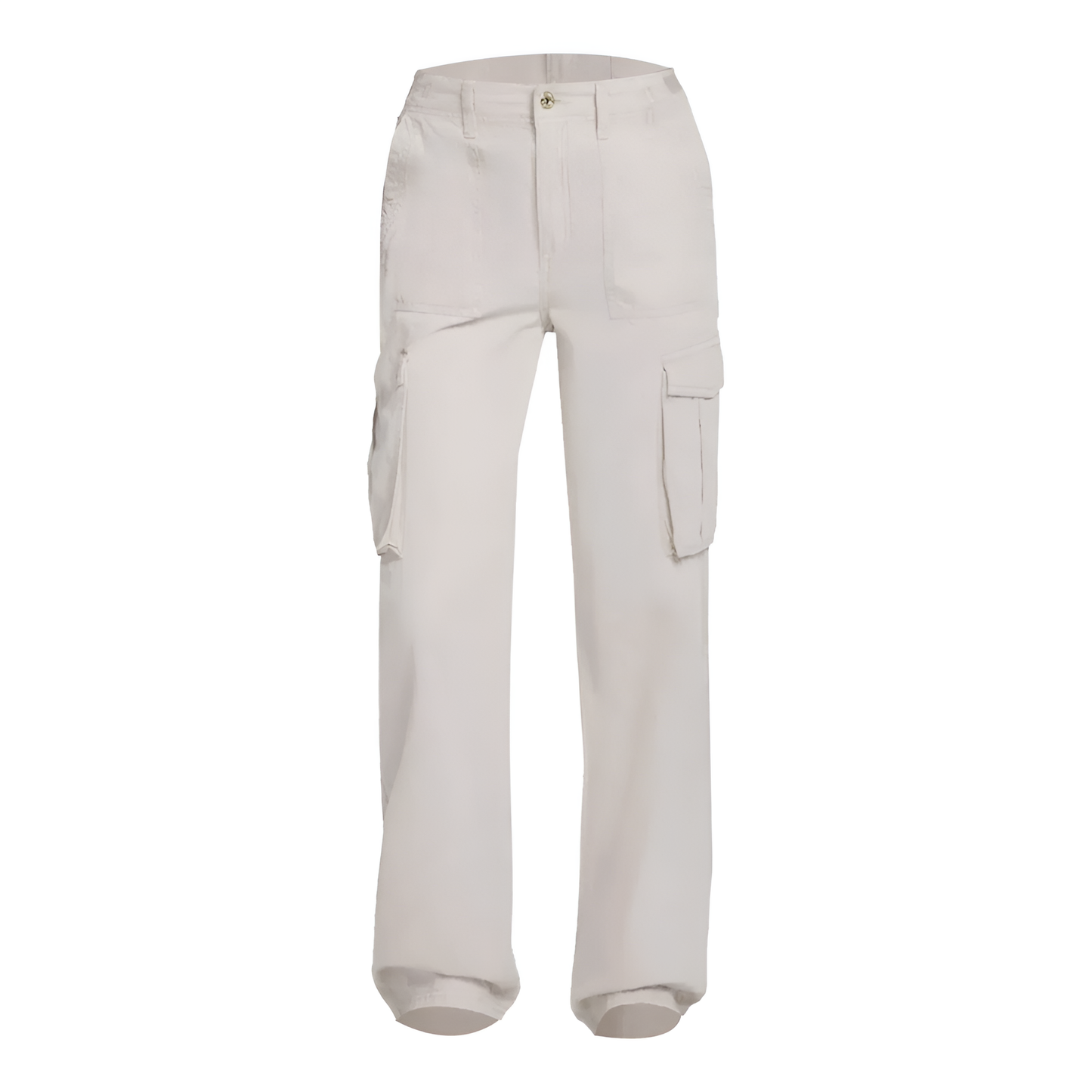 Janan | Damen Cargohose mit gerader Passform