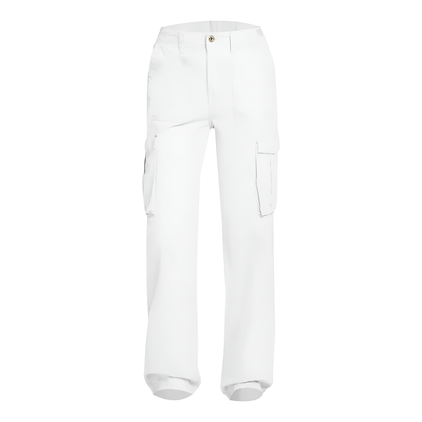 Janan | Damen Cargohose mit gerader Passform