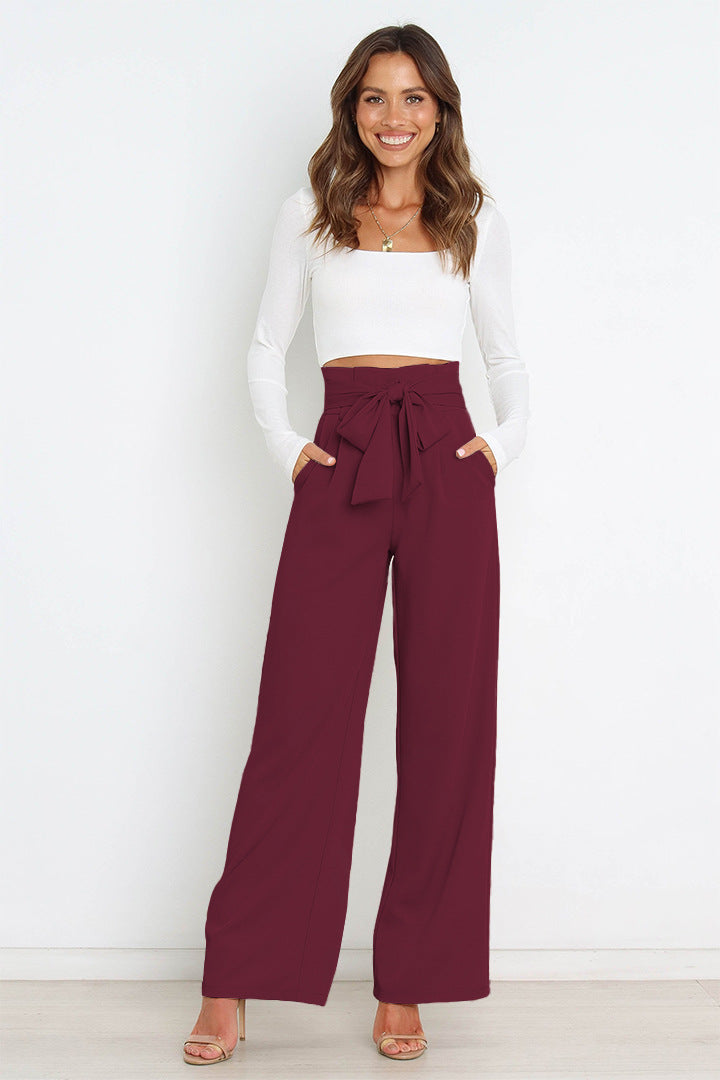 Jill | Damen Hohe Taille Hosen | Elegante