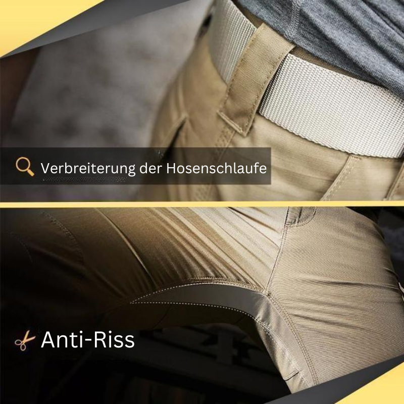 Jairo | Herren Cargo Hose | Schwarz